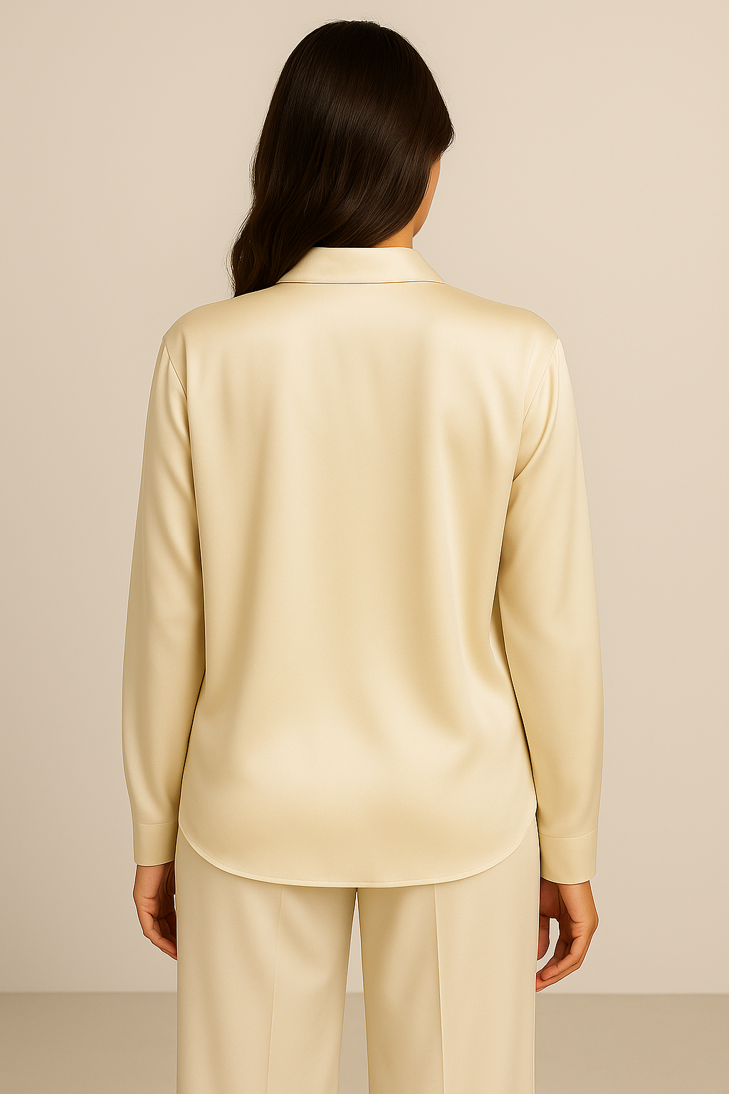 THE LILLY SATIN BLOUSE
